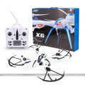 Yz Tarantula X6 2.4ghz 4ch 6 eixos Ioc Fpv Rc Quadcopter com câmera - azul / preto